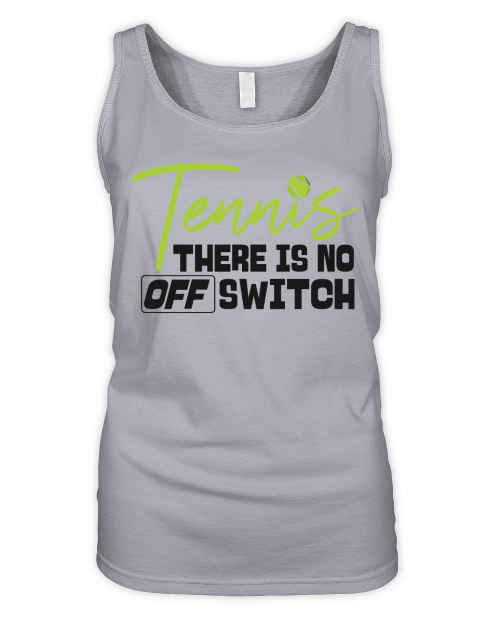 Funny Tennis Player Racket Tennis Organic Women's Tank Top