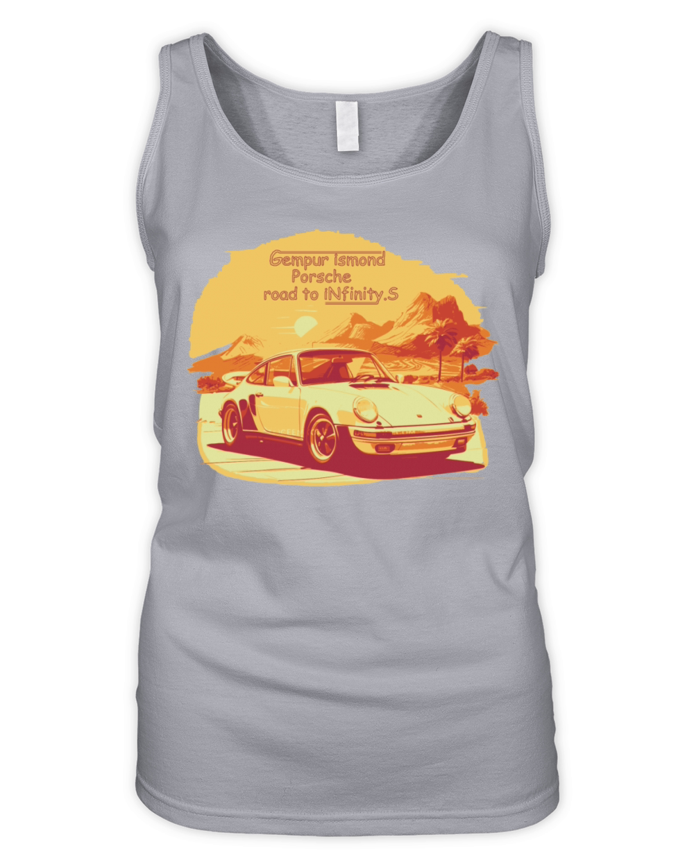 Gempur Ismond porsce road to Infinity Organic Women's Tank Top