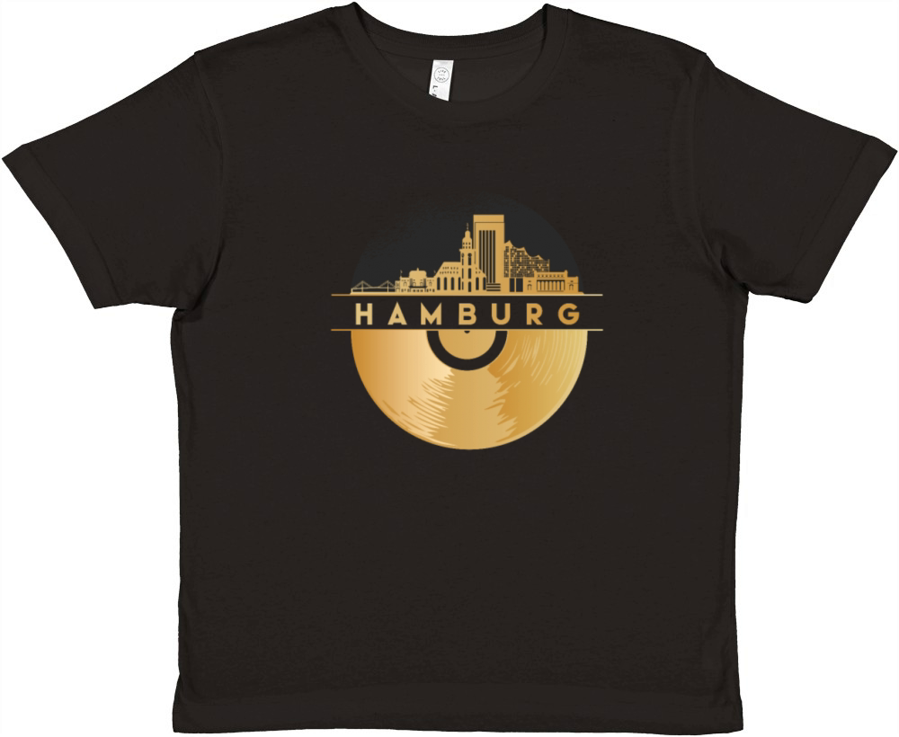 Vinyl-Record-Player Disco-Music Premium Kids Crewneck T-shirt