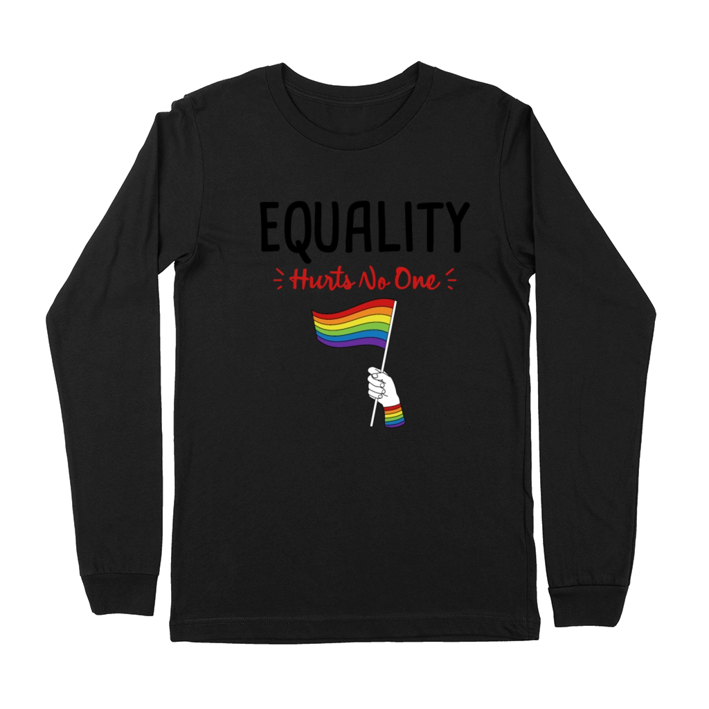 LGBT Equality Hurts No One Rainbow Gay Pride LGBTQ Premium Long Sleeve