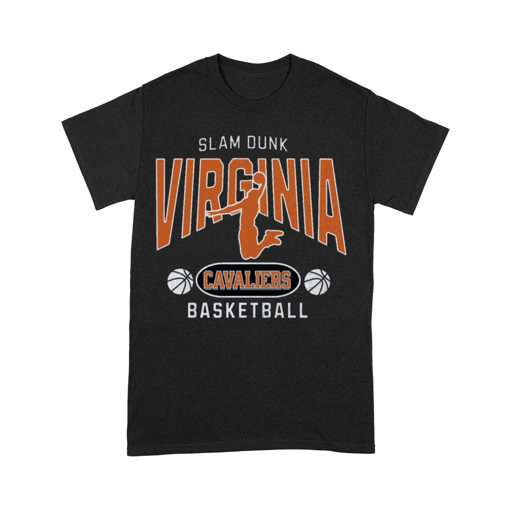Virginia Cavaliers Slam Dunk Basketball Premium T-shirt