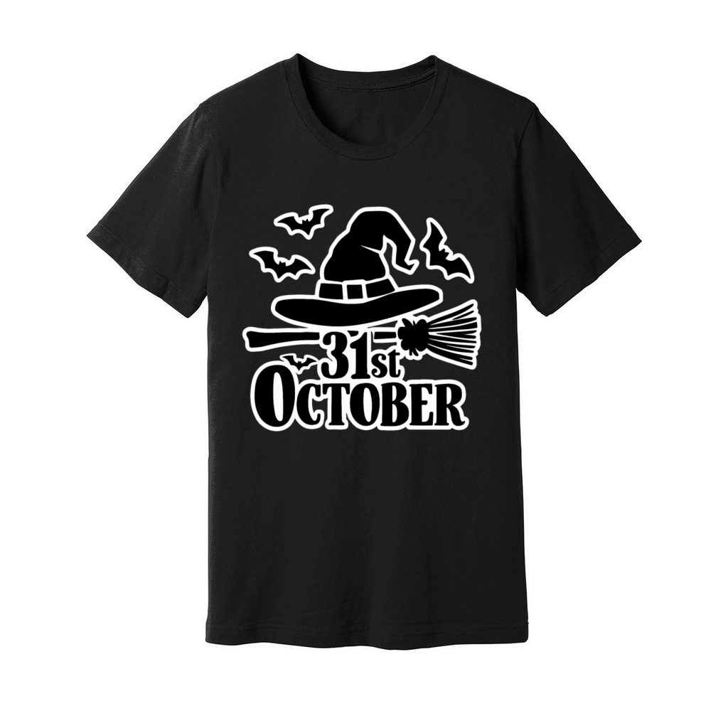 October 31st Halloween Saying Quote Unisex Jersey Tee