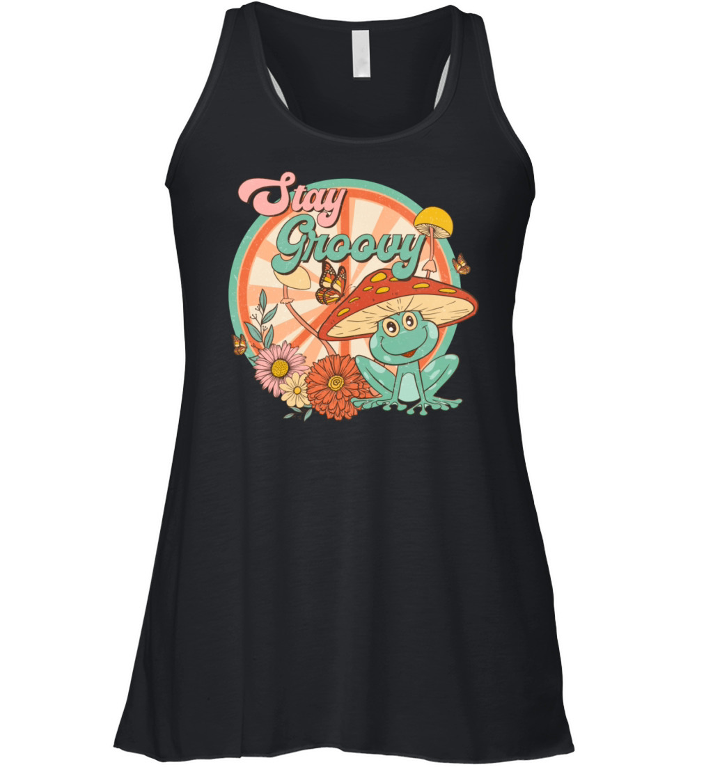 Stay Groovy Women's Flowy Tank Top