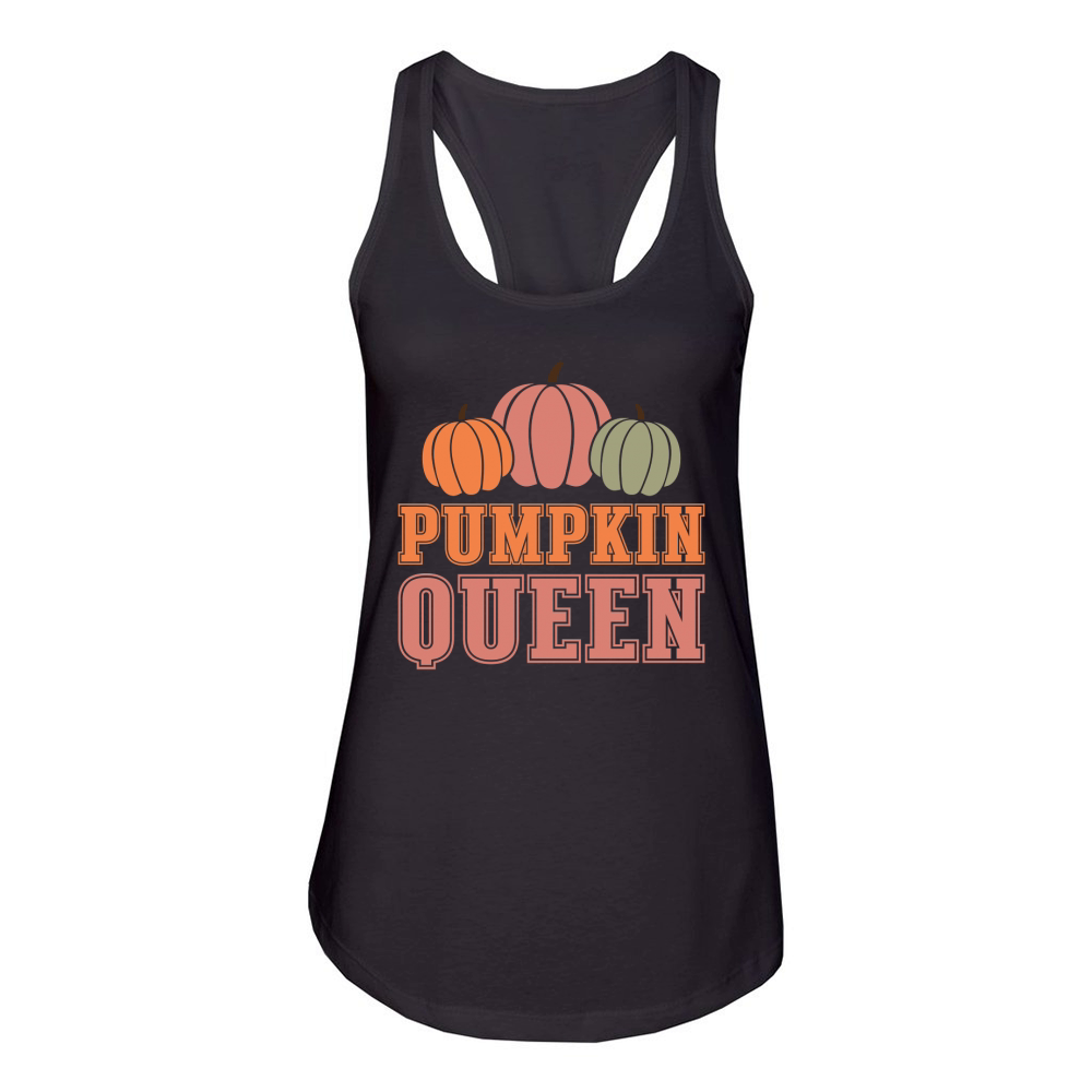 Pumpkin Queen (1) Women's Racerback Tank