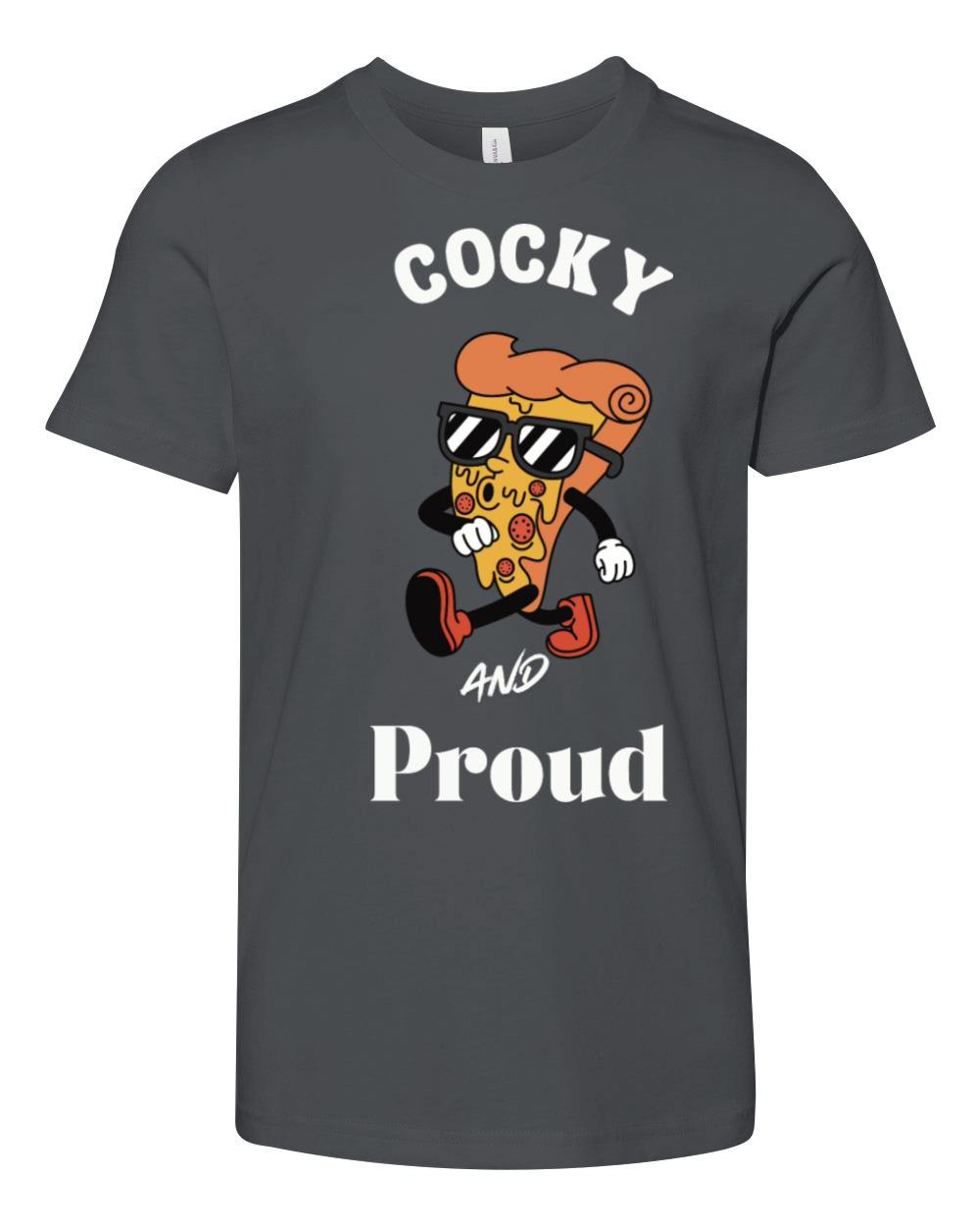Cocky And Proud Youth Unisex Jersey Tee