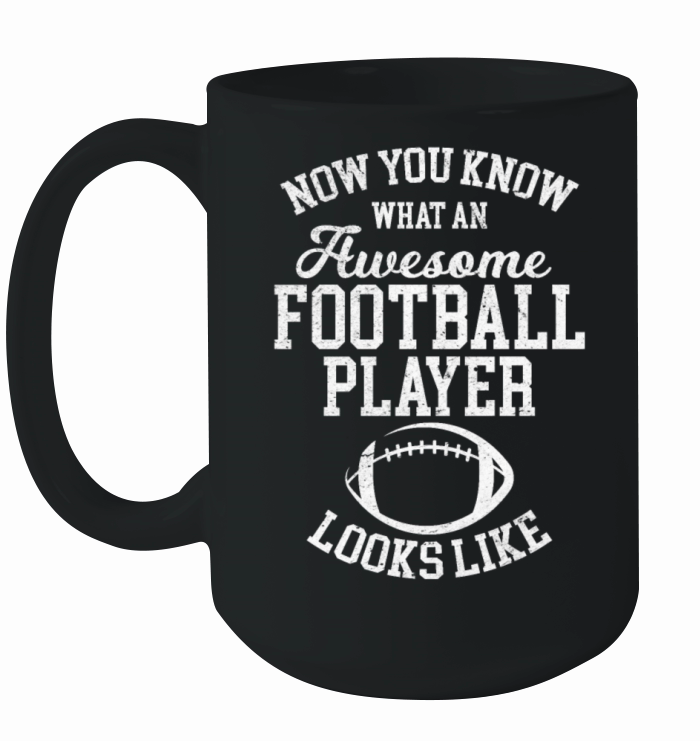 Awesome Football Player Looks Like - Football Game Ceramic Mug