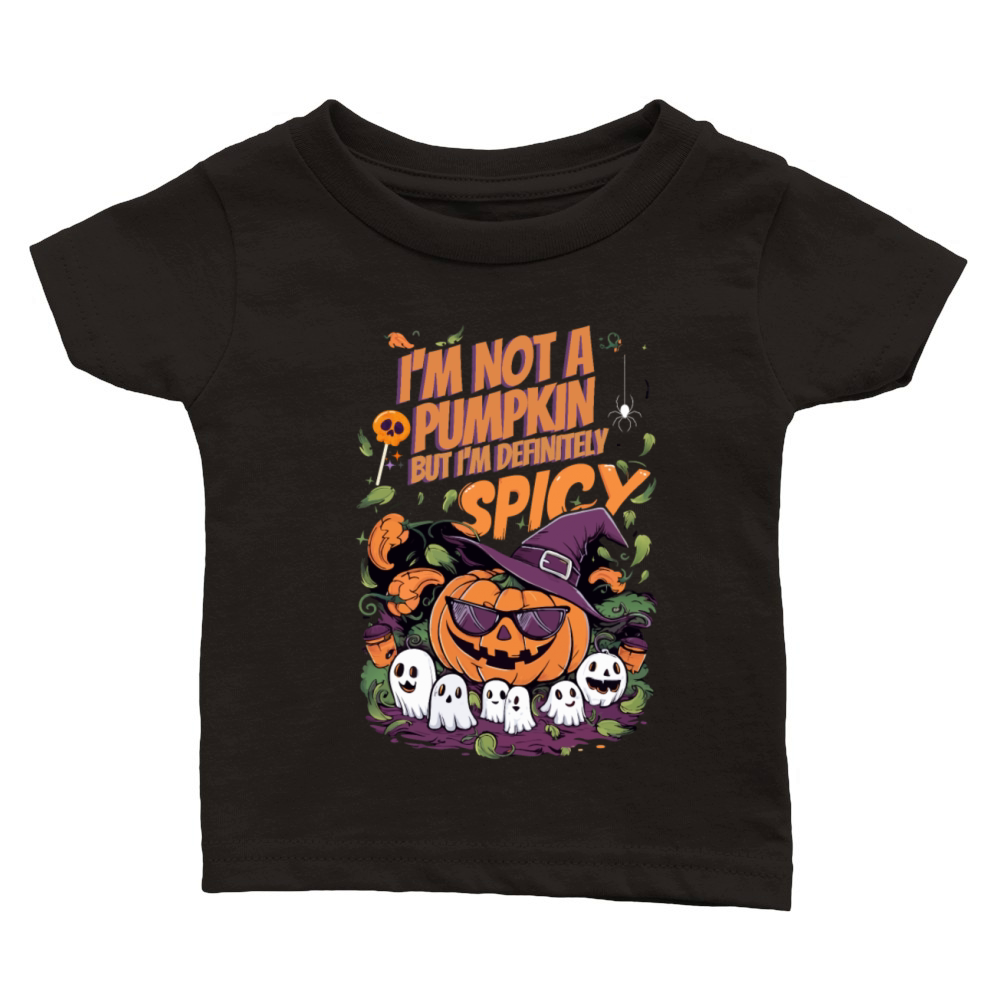 Halloween Pumpkin spicy Classic Baby Crewneck T-shirt