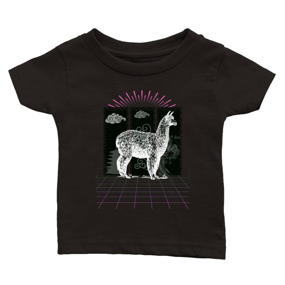 vintage alpacas Classic Baby Crewneck T-shirt