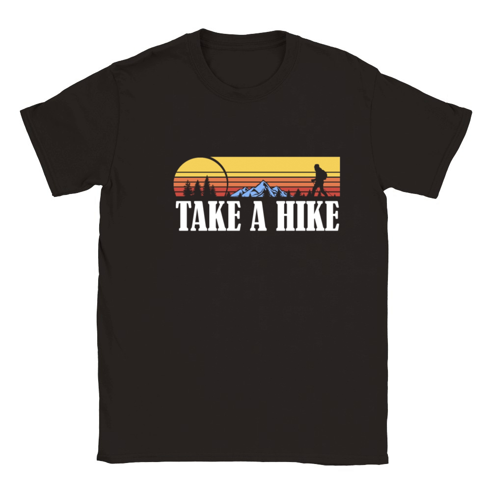 Take A Hike Vintage Classic Kids Crewneck T-shirt
