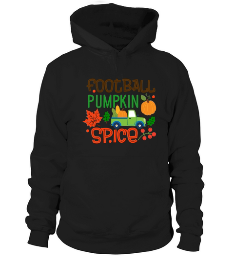 Football Pumpkin Spice Hoodie Unisex