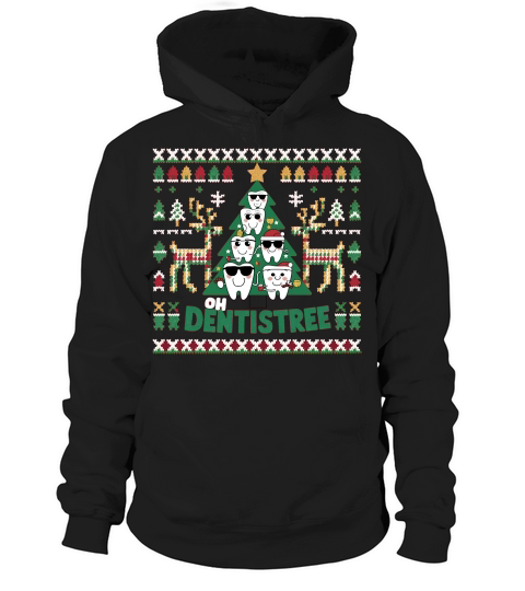 Oh Dentistree Christmas Hoodie Unisex