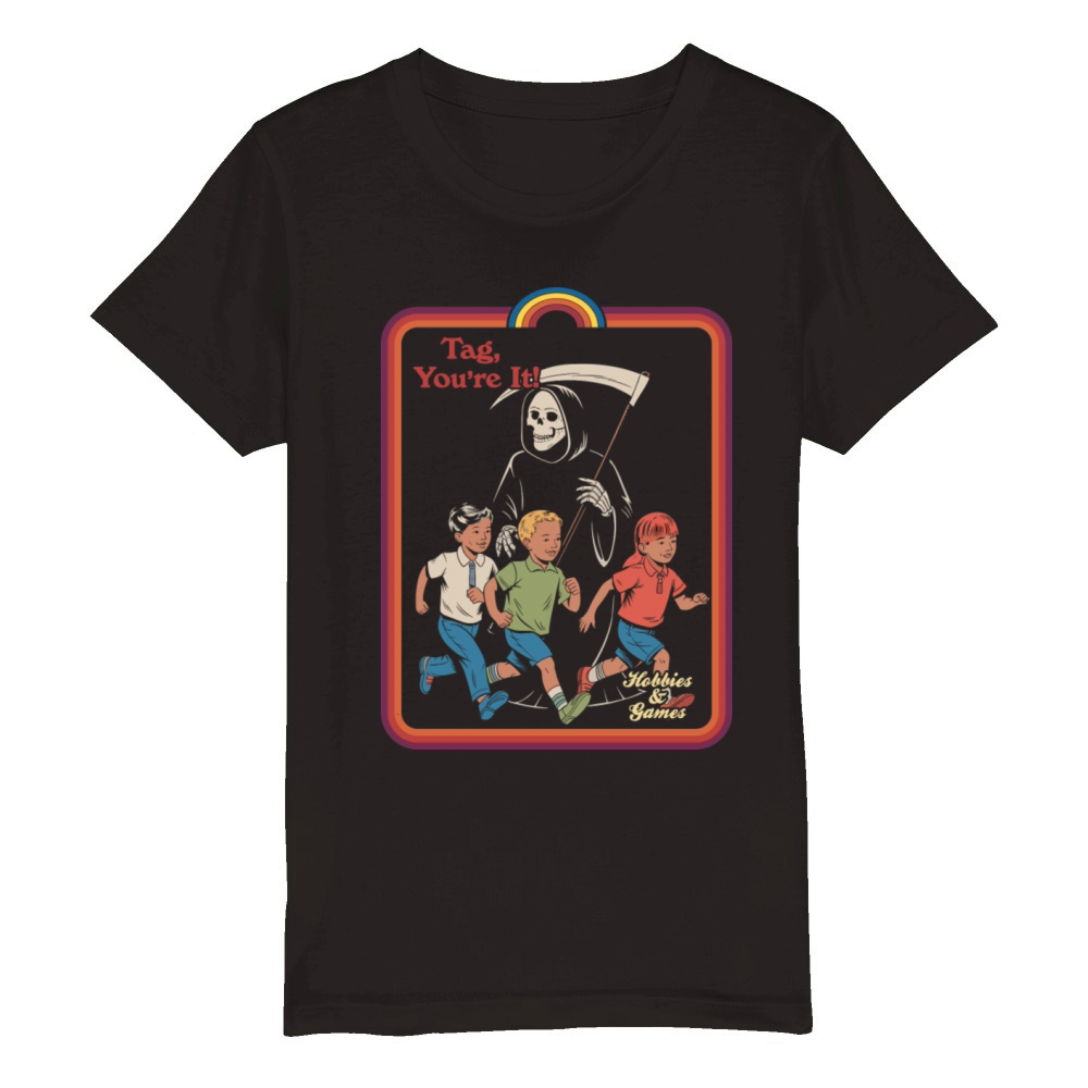 Youre It Classic T-Shirt - Fun Tag Game Inspired Organic Kids Crewneck T-shirt