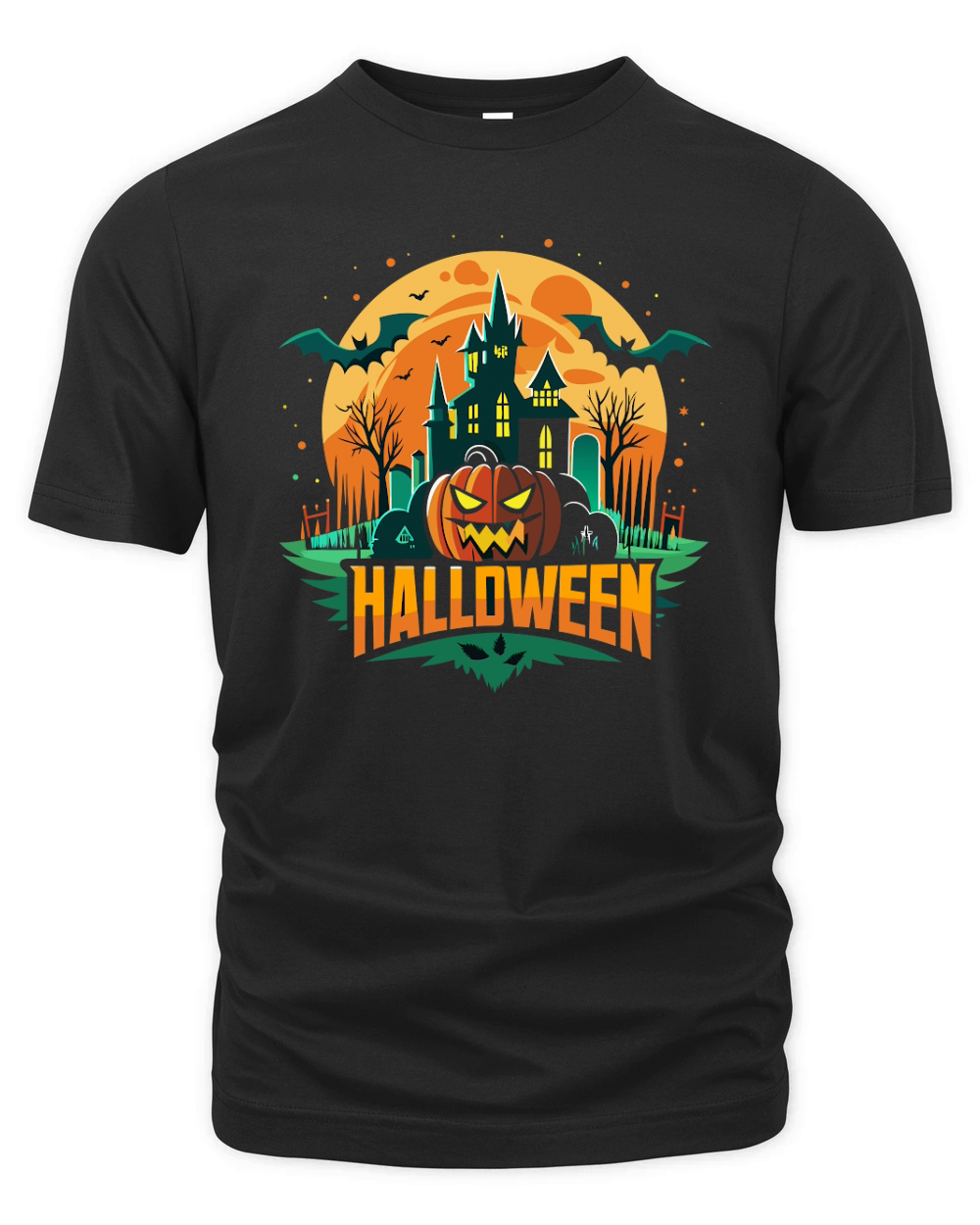 Unique Halloween 04 Organic Unisex T-shirt