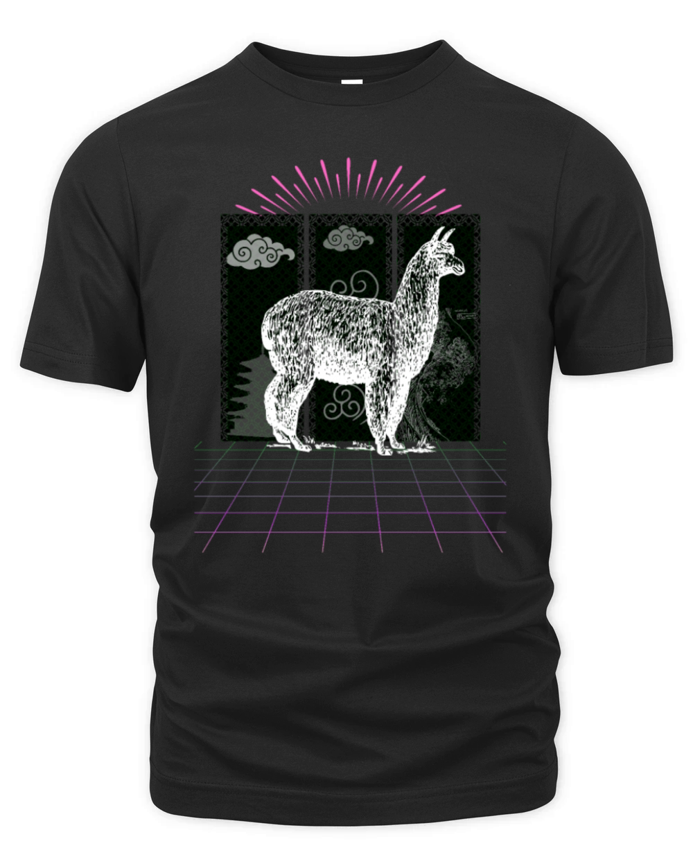 vintage alpacas Organic Unisex T-shirt