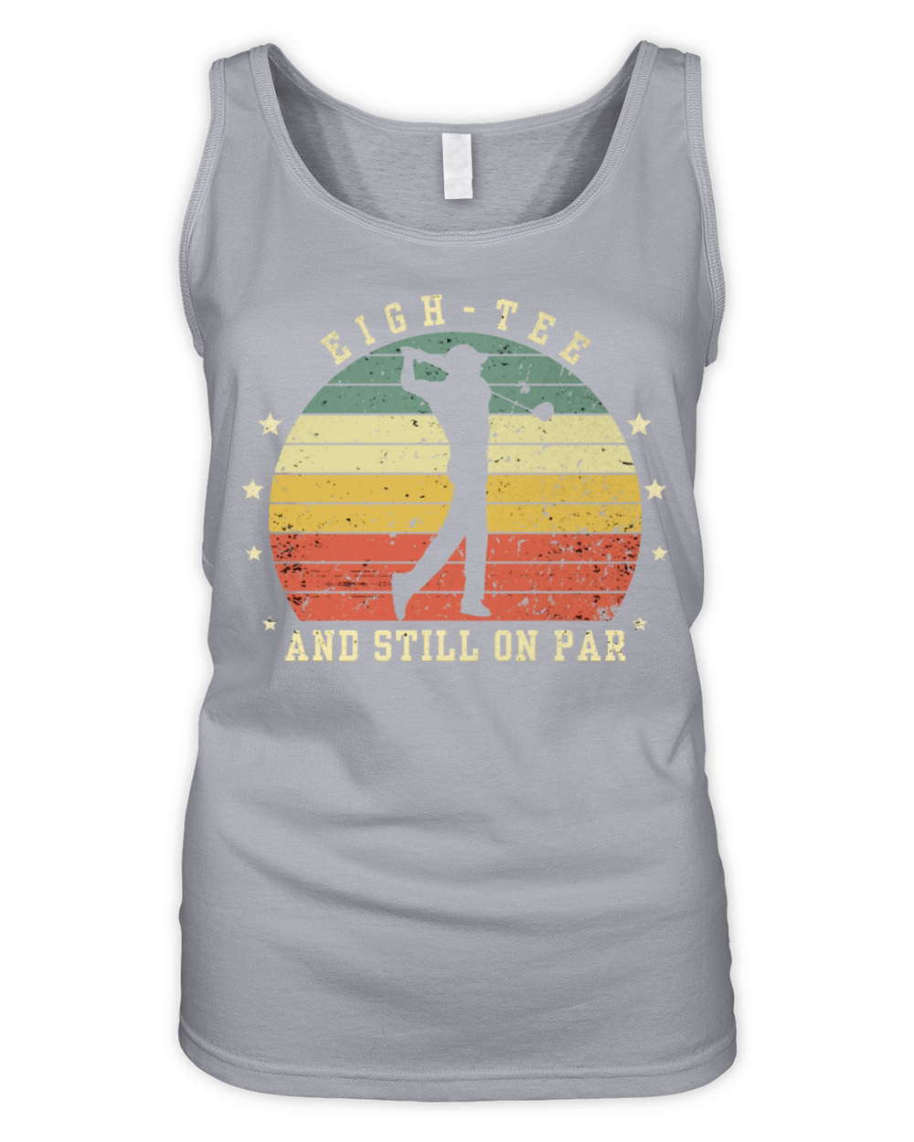 Funny 80th Birthday Golf Lover eigh-tee and still Organic Women's Tank Top