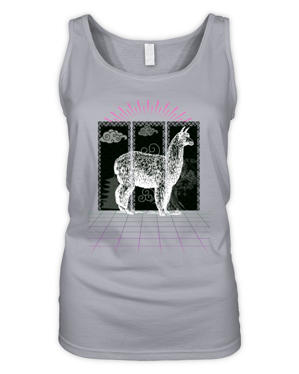 vintage alpacas Organic Women's Tank Top