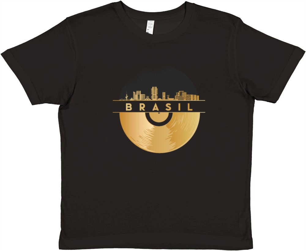 Vinyl-Record-Player Disco-Music Premium Kids Crewneck T-shirt