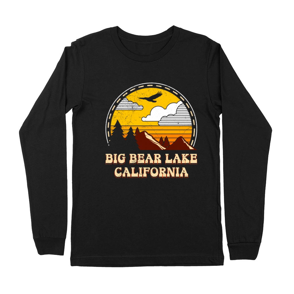 BIG BEAR LAKE CLAIFORNIA Vintage Big Bear Lake Premium Long Sleeve