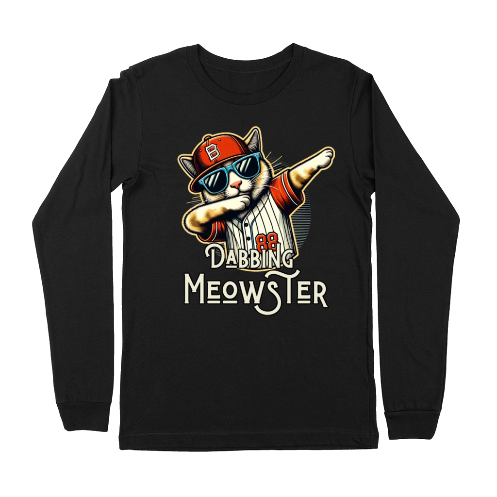 Dabbing Meowster Premium Long Sleeve