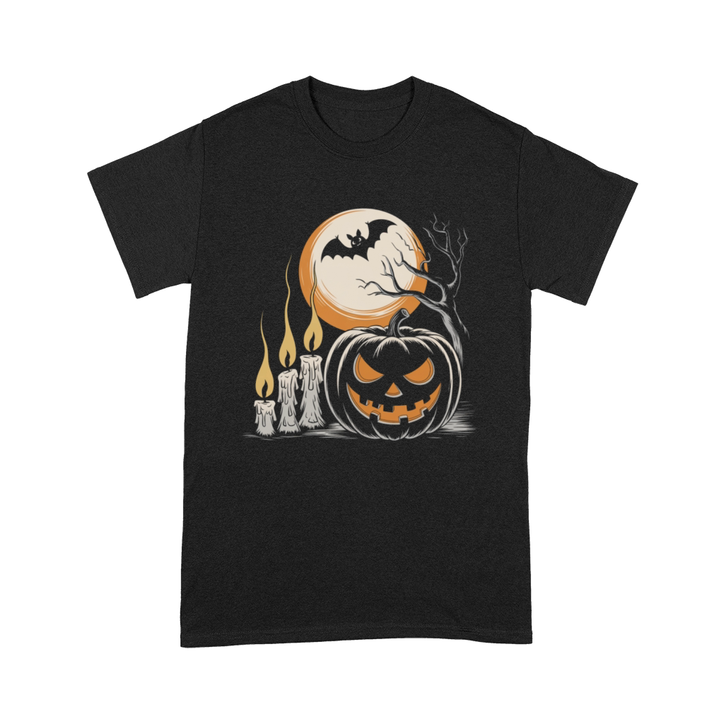 Vintage Pumpkin Scene Halloween Classic T-Shirt Premium T-shirt