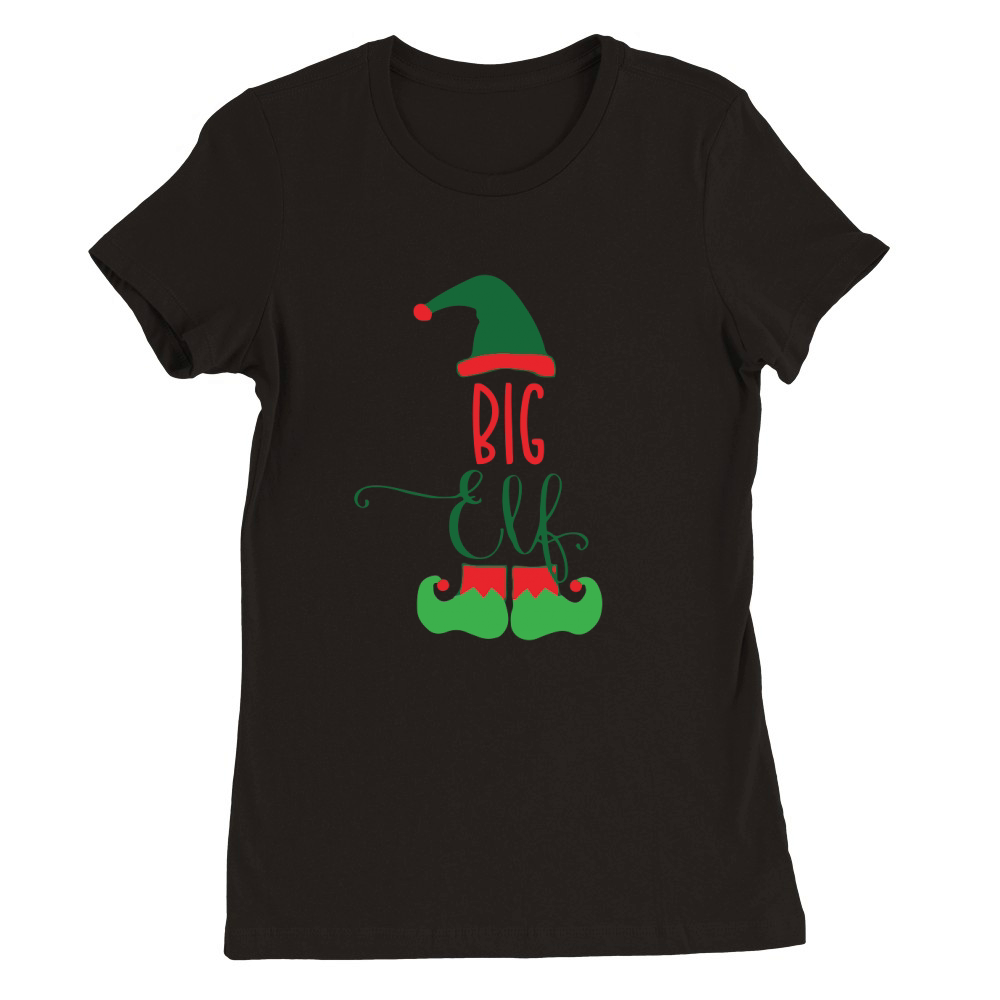 Big elf Premium Womens Crewneck T-shirt