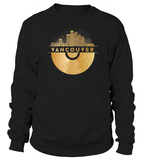 Vinyl-Record-Player Disco-Music Sweatshirt Unisex
