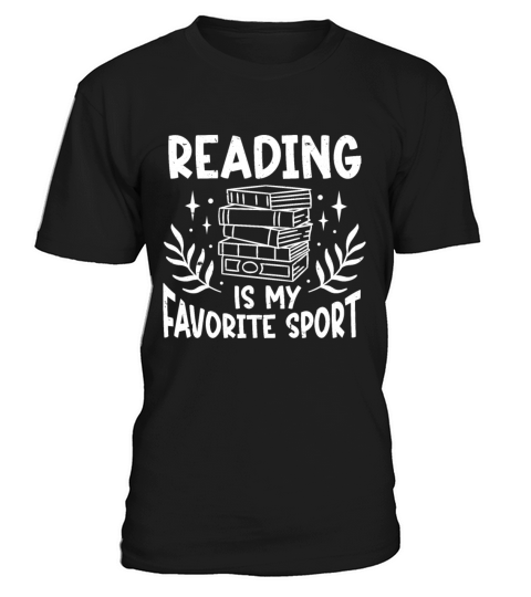 Reading Is My Favorite Sport Bookworm T-Shirt Unisex
