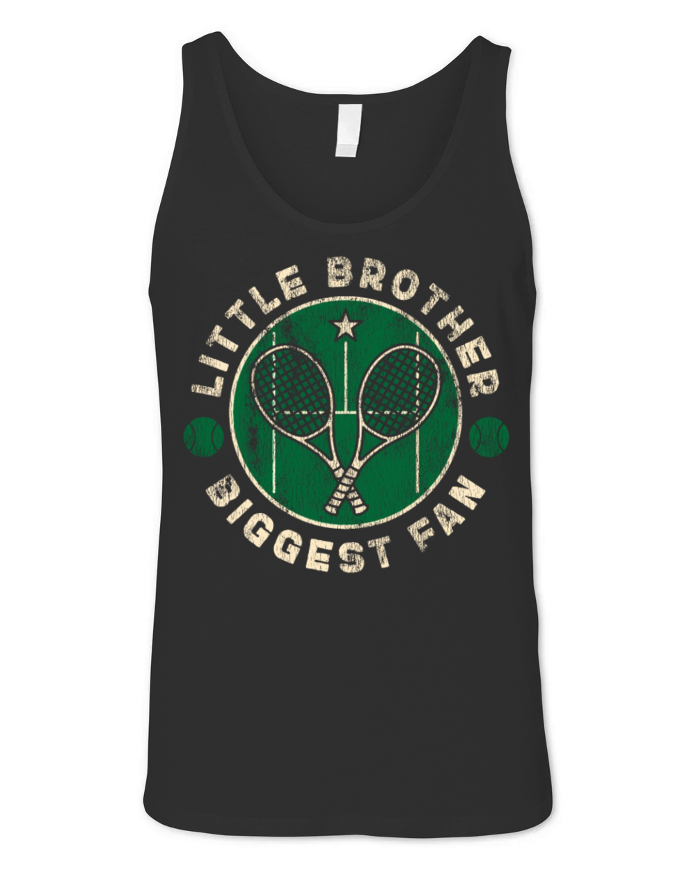 Funny Tennis Player Racket Brother Unisex Jersey Tank