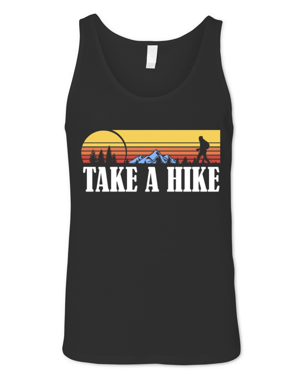 Take A Hike Vintage Unisex Jersey Tank
