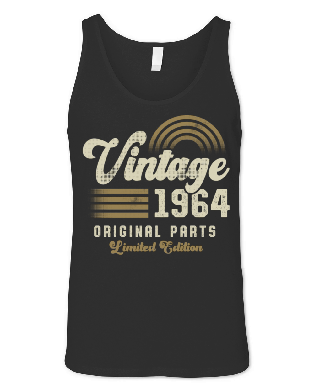 Vintage 1964 Birthday Retro Unisex Jersey Tank