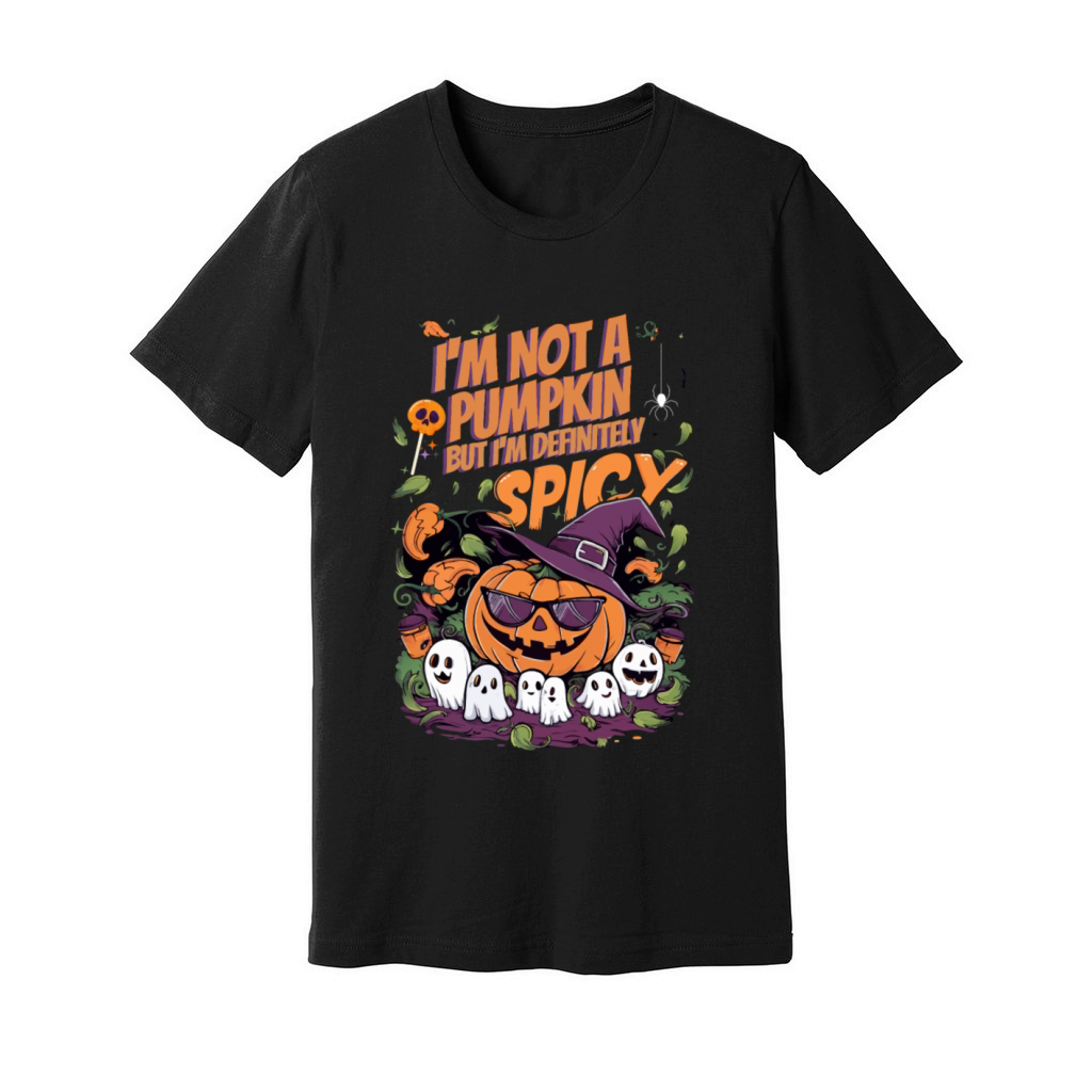Halloween Pumpkin spicy Unisex Jersey Tee