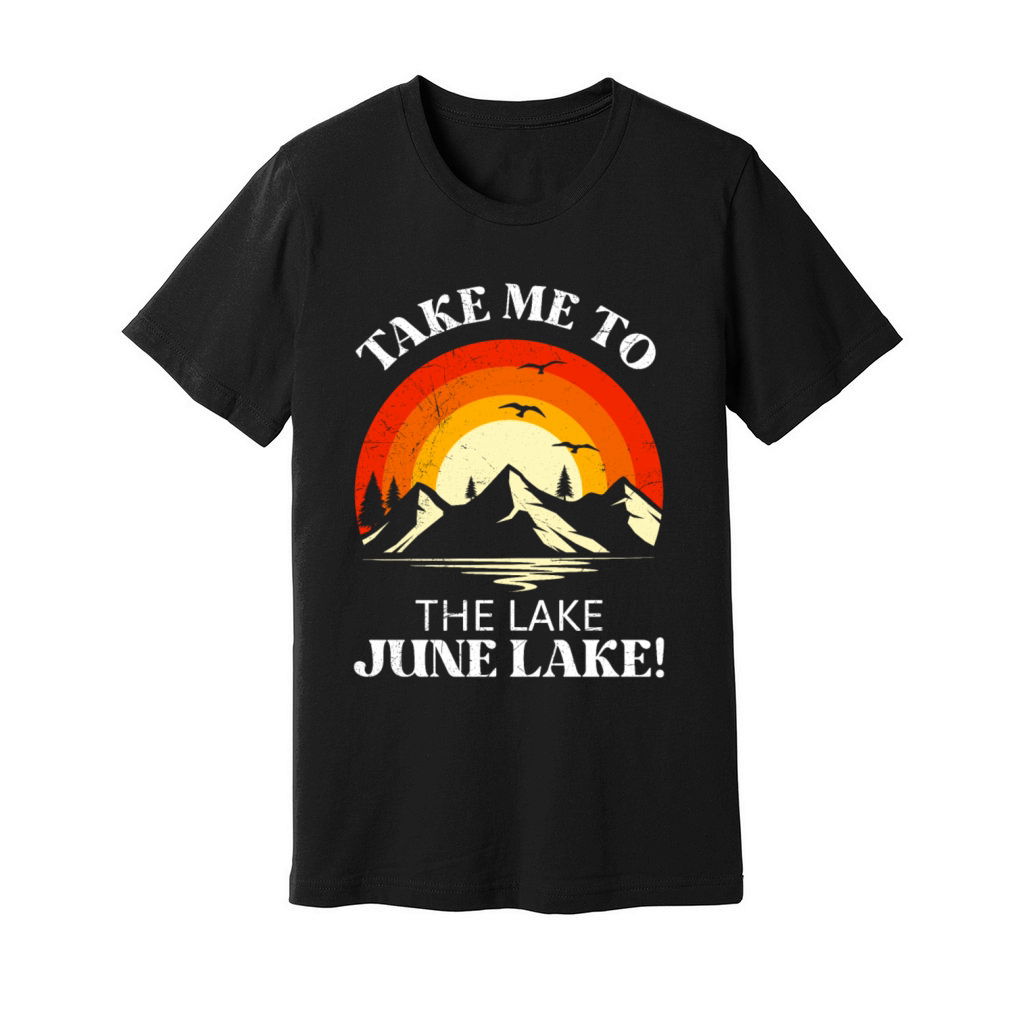 JUNE LAKE CALIFORNIA Fan Vintage Nevada June Unisex Jersey Tee