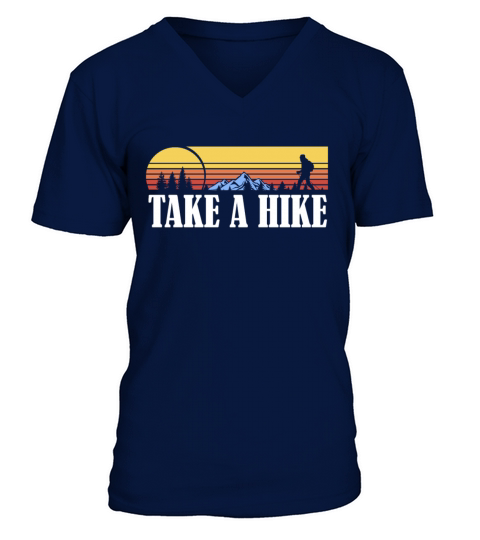 Take A Hike Vintage V-Neck T-shirt