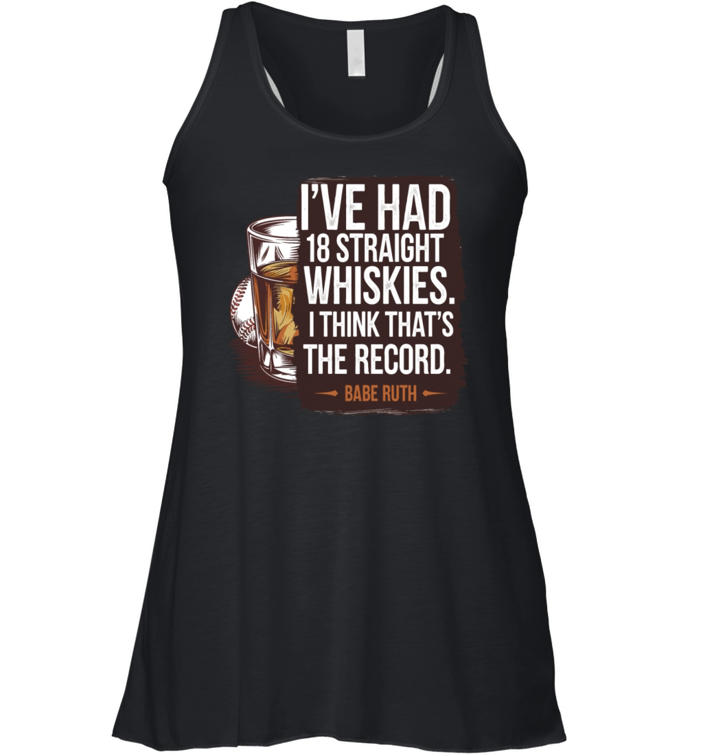 Baseball Babe Ruth Saying Sports Quote Women's Flowy Tank Top