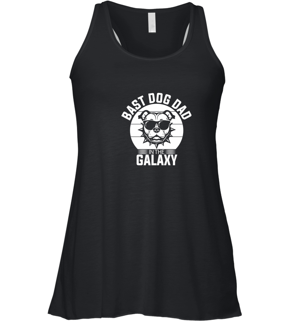 bast dog dad in the galaxy 06 Women's Flowy Tank Top