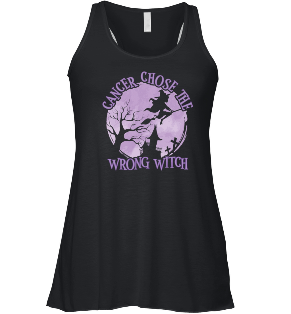Cancer Witch Lavender Cancer Awareness Women's Flowy Tank Top