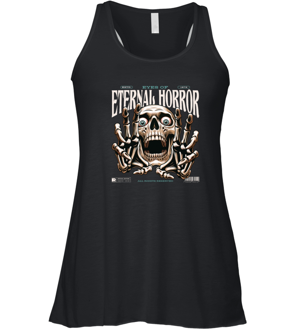 Eternal Horror Skull Women's Flowy Tank Top