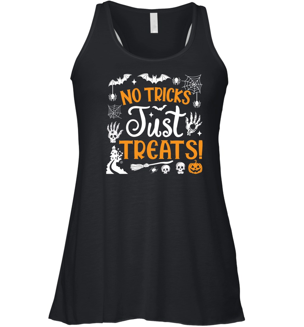 No Tricks Just Treats! Women's Flowy Tank Top