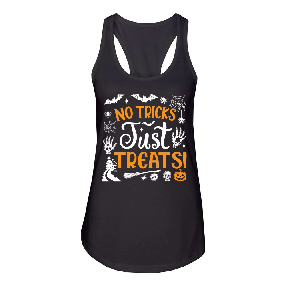 No Tricks Just Treats! Women's Racerback Tank