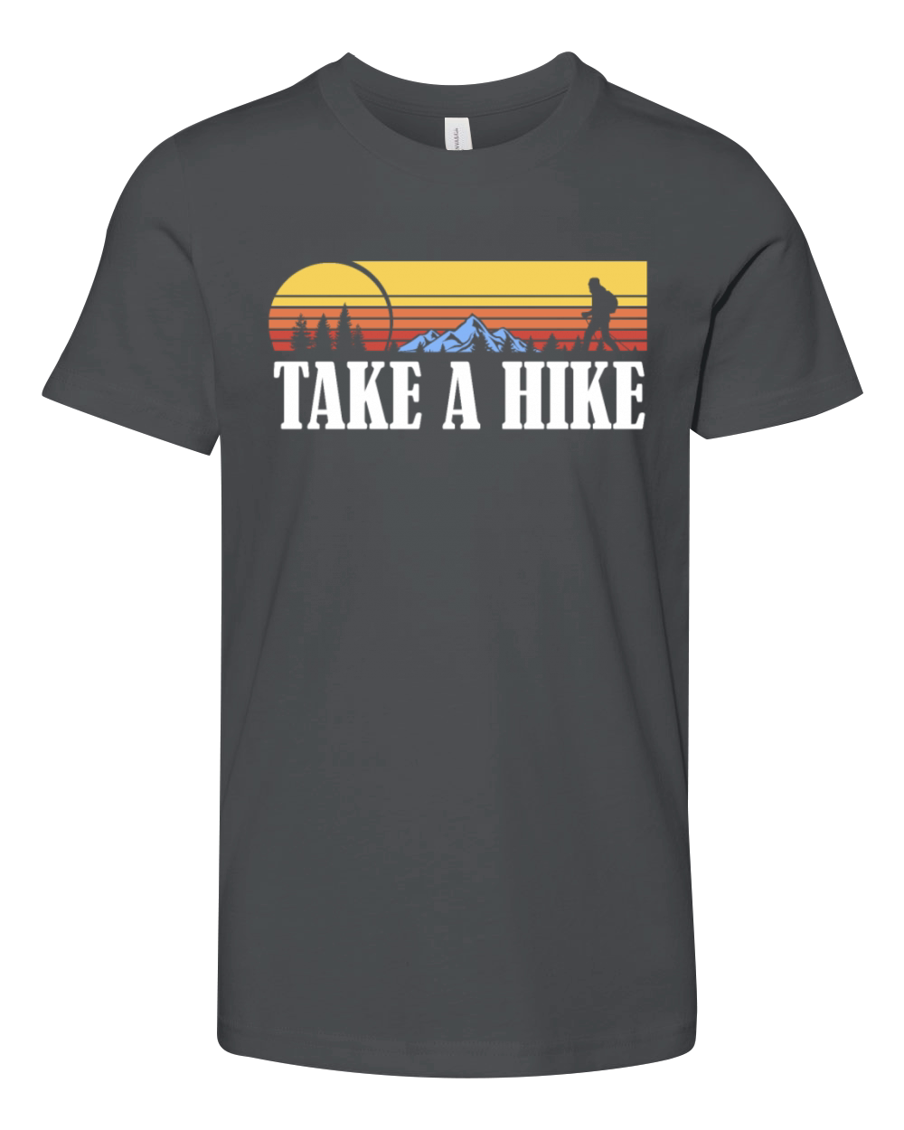 Take A Hike Vintage Youth Unisex Jersey Tee