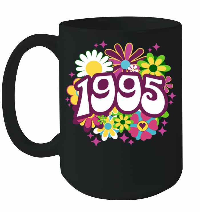 30 Years Vintage 1995 Retro 30th Birthday Woman Ceramic Mug