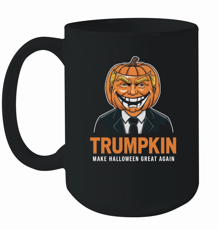 406. Trumpkin Make halloween great again Ceramic Mug