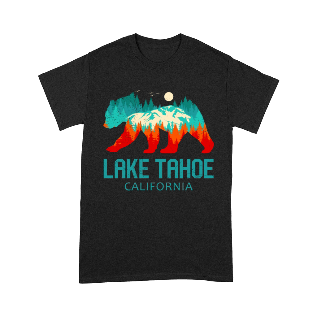 LAKE TAHOE CALIFORNIA Nevada Vintage Vacation Comfort T-shirt