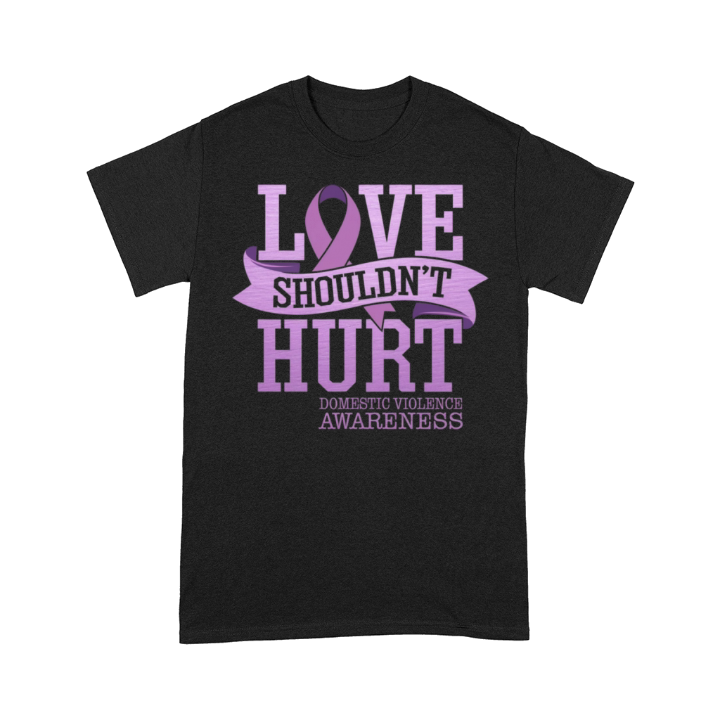Love Shouldnt Hurt Domestic Violence Awareness Comfort T-shirt