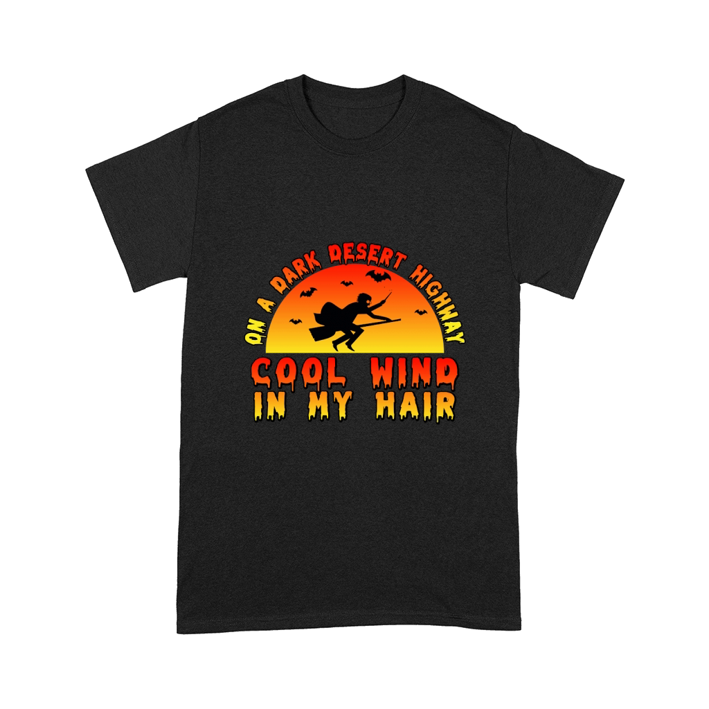 ON A DARK DESERT HIGHWAY COOL WIND IN MY HAIR Comfort T-shirt