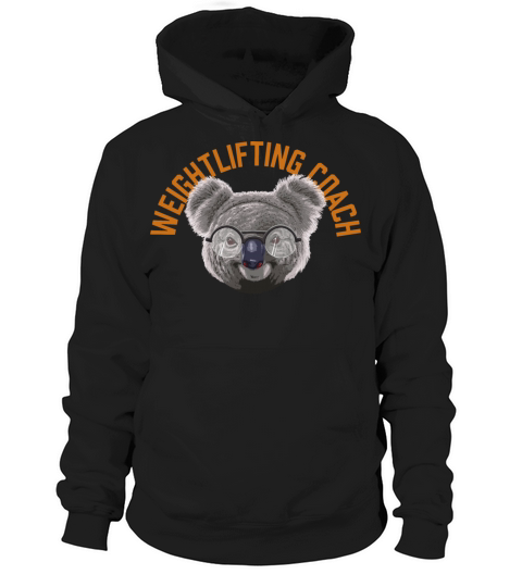 Koalified Weightlifting Coach Weightlifter Funny W Hoodie Unisex