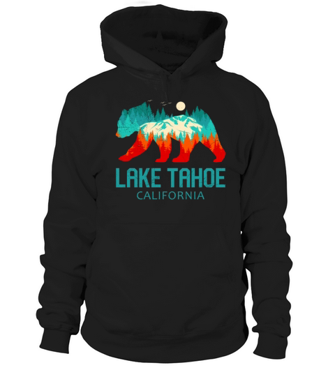 LAKE TAHOE CALIFORNIA Nevada Vintage Vacation Hoodie Unisex
