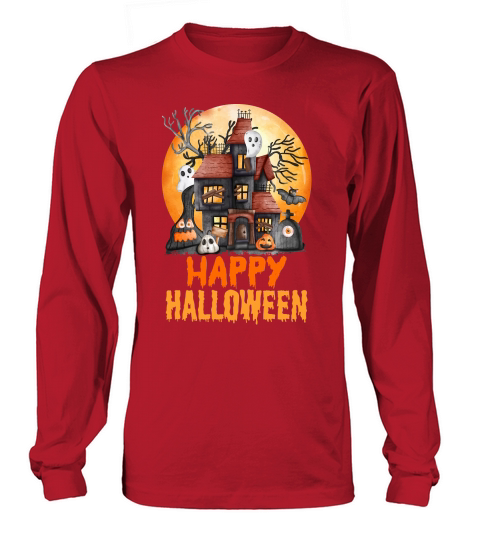 Happy Halloween Long sleeved Unisex