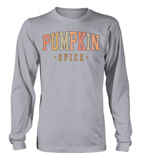 Pumpkin Spice Retro Long sleeved Unisex