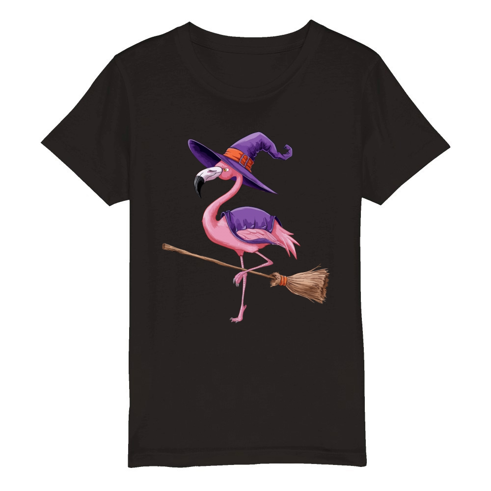 Flamingo Organic Kids Crewneck T-shirt